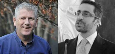L-R: Joe Caddy and Wissam Kahi