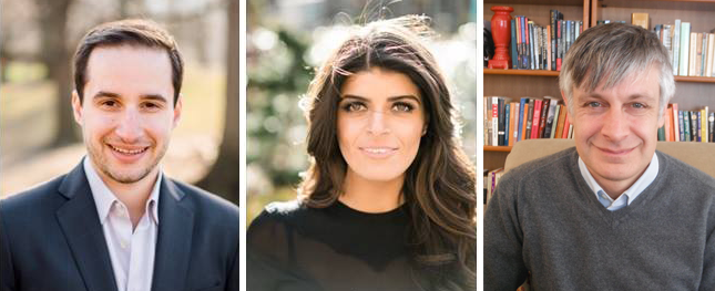 Left - Right: Joseph Camerata ,Lindsay Pistilli & Peter Levine